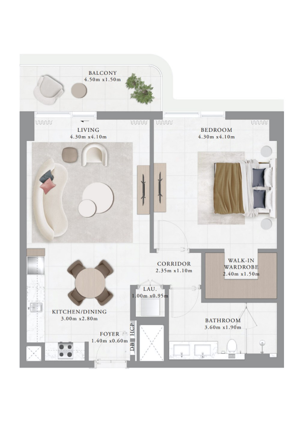 Avonlea Residences by Emaar Properties floor plan