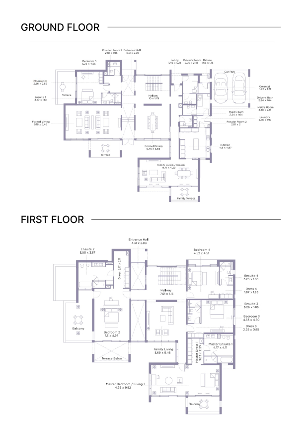 muscat bay by eagle hills floor plan