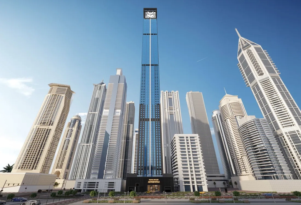 Franck Muller Aeternitas Tower at Dubai Marina