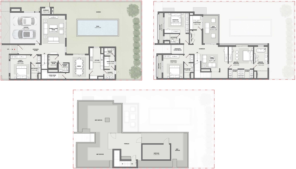Sobha Reserve Villas Dubai
floor plan