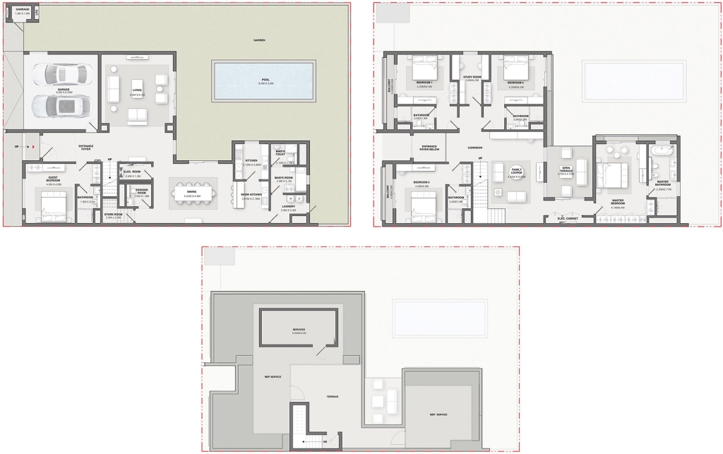 Sobha Reserve Villas Dubai
floor plan