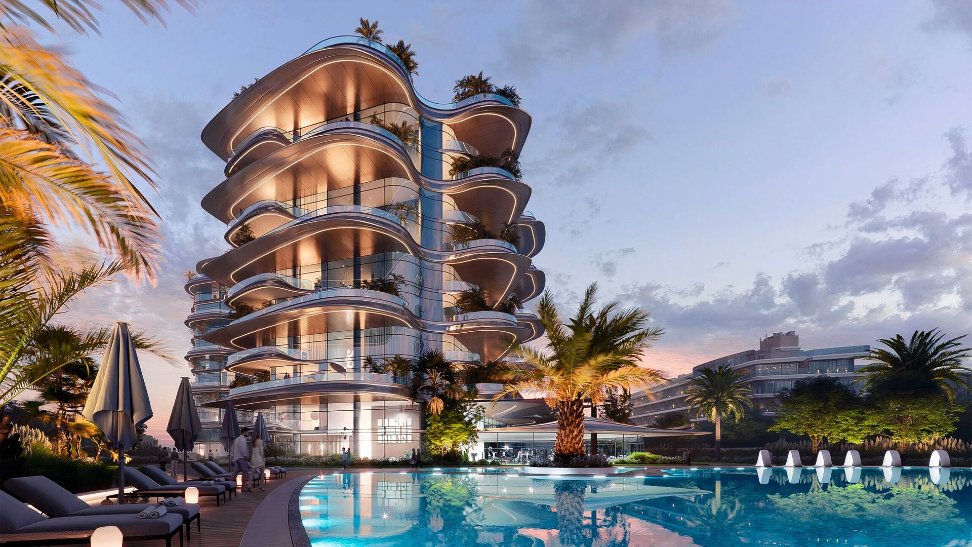 SLS Residences The Palm: A Luxurious Waterfront Development in Dubai